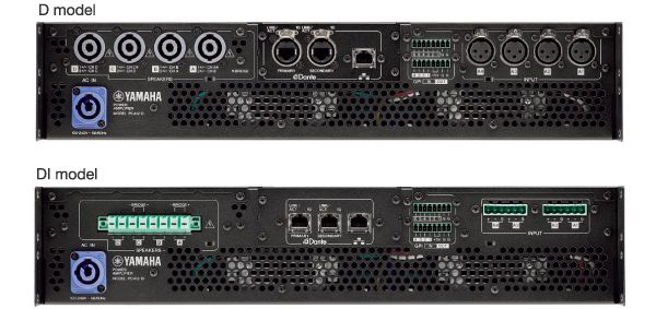 新型网络功放PC系列D/DI型号：通过集成强大的矩阵功能和Dante连接方式，提供高灵活性和可扩展性