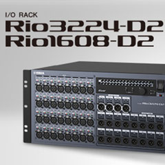 全新 Rio3224-D2 和 Rio1608-D2 Dante I/O 接口箱全面升级音质、可靠性以及可视化体验